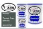 Preview: Honda, Pewter Gray Metallic, NH-537M: 1L Lackdose + 1L Klarlack + 500ml Härter - Set, von ATW Autoteile West.
